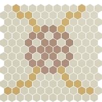 Плитка Winckelmans Mosaic Decors Decor E1010203D001 28x29.5 см, поверхность матовая