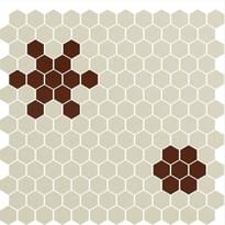 Плитка Winckelmans Mosaic Decors Decor E1010802D001 28x29.5 см, поверхность матовая
