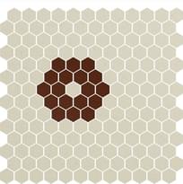 Плитка Winckelmans Mosaic Decors Decor E1011202D001 28x29.5 см, поверхность матовая