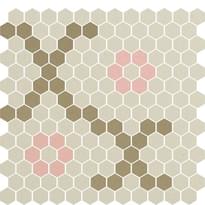 Плитка Winckelmans Mosaic Decors Decor E1011503D001 28x29.5 см, поверхность матовая