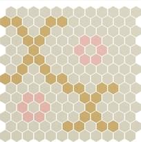 Плитка Winckelmans Mosaic Decors Decor E1011503D002 28x29.5 см, поверхность матовая