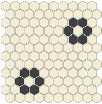 Плитка Winckelmans Mosaic Decors Decor E1011602D001 28x29.5 см, поверхность матовая