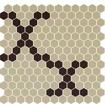 Плитка Winckelmans Mosaic Decors Decor E1011702D001 28x29.5 см, поверхность матовая