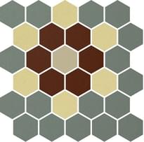 Плитка Winckelmans Mosaic Decors Decor F1010104D 002 28.1x29.5 см, поверхность матовая