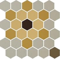 Плитка Winckelmans Mosaic Decors Decor F1010105D 004 28.1x29.5 см, поверхность матовая