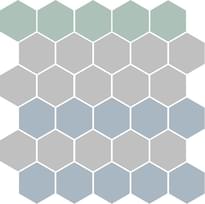 Плитка Winckelmans Mosaic Decors Decor F1011906D001 28.1x29.5 см, поверхность матовая