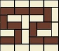 Плитка Winckelmans Mosaic Decors Design Decor Linear 001 21x18.6 см, поверхность матовая