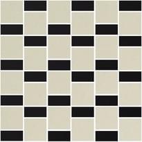 Плитка Winckelmans Mosaic Decors H4 Due Checker 003 31.8x31.8 см, поверхность матовая