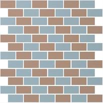 Плитка Winckelmans Mosaic Decors Special Design 2 Bricks 002 31.8x31.8 см, поверхность матовая