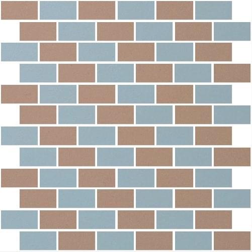 Winckelmans Mosaic Decors Special Design 2 Bricks 002 31.8x31.8