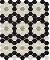Плитка Winckelmans Mosaic Decors Special Design Palasade 001 28x29.5 см, поверхность матовая