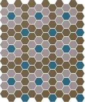 Плитка Winckelmans Mosaic Decors Special Design Palasade 004 28x29.5 см, поверхность матовая