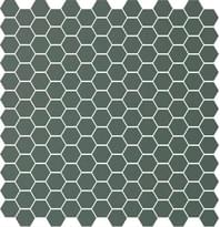 Плитка Winckelmans Mosaic E E1 Green Veu 28x29.5 см, поверхность матовая