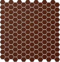 Плитка Winckelmans Mosaic E E1 Red Rou 28x29.5 см, поверхность матовая