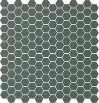 Плитка Winckelmans Mosaic E E2 Green Veu 28x29.5 см, поверхность матовая