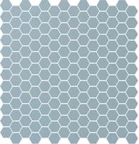 Плитка Winckelmans Mosaic E E2 Pale Blue Bep 28x29.5 см, поверхность матовая