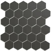 Плитка Winckelmans Mosaic F F1 Black Noi 28.1x29.5 см, поверхность матовая