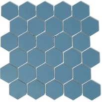 Плитка Winckelmans Mosaic F F1 Blue Beu 28.1x29.5 см, поверхность матовая
