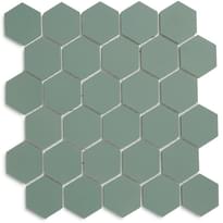 Плитка Winckelmans Mosaic F F1 Green Veu 28.1x29.5 см, поверхность матовая