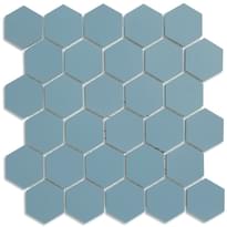 Плитка Winckelmans Mosaic F F1 Pale Blue Bep 28.1x29.5 см, поверхность матовая