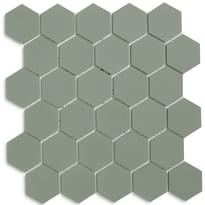 Плитка Winckelmans Mosaic F F1 Pale Green Vep 28.1x29.5 см, поверхность матовая