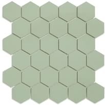 Плитка Winckelmans Mosaic F F1 Pistache Pis 28.1x29.5 см, поверхность матовая