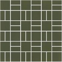 Плитка Winckelmans Mosaic H H1 Green Australian Vea 31.8x31.8 см, поверхность матовая