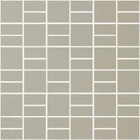 Плитка Winckelmans Mosaic H H2 Pearl Grey Per 31.8x31.8 см, поверхность матовая