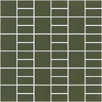 Плитка Winckelmans Mosaic H H3 Green Australian Vea 31.8x31.8 см, поверхность матовая