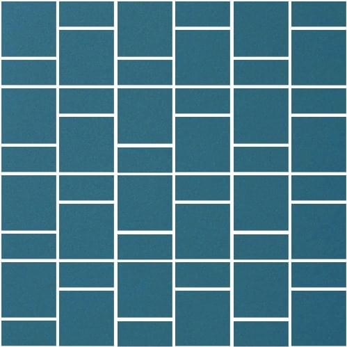 Winckelmans Mosaic H H4 Dark Blue Bef 31.8x31.8