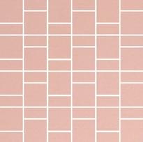 Плитка Winckelmans Mosaic H H4 Pink Rsu 31.8x31.8 см, поверхность матовая