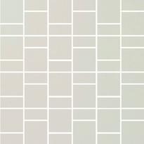 Плитка Winckelmans Mosaic H H4 Super White Bas 31.8x31.8 см, поверхность матовая