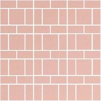 Плитка Winckelmans Mosaic H H5 Pink Rsu 31.8x31.8 см, поверхность матовая