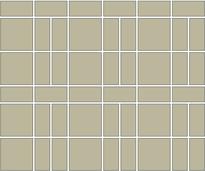 Плитка Winckelmans Mosaic H H6 Pale Grey Grp 26.5x31.8 см, поверхность матовая