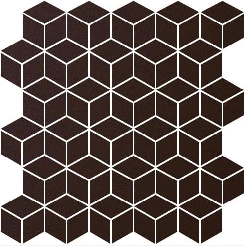 Winckelmans Mosaic Special Shapes Alternative Layout Diamonds Brown Bru 27.5x28.5