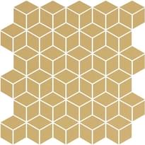 Плитка Winckelmans Mosaic Special Shapes Alternative Layout Diamonds Cognac Cog 27.5x28.5 см, поверхность матовая