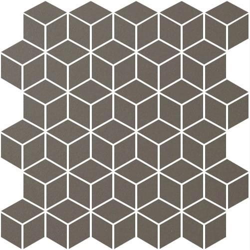 Winckelmans Mosaic Special Shapes Alternative Layout Diamonds Gris Gru 27.5x28.5