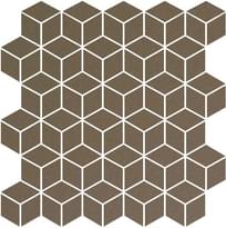 Плитка Winckelmans Mosaic Special Shapes Alternative Layout Diamonds Mole Tau 27.5x28.5 см, поверхность матовая