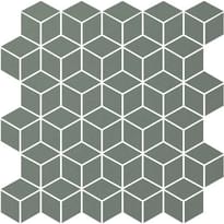 Плитка Winckelmans Mosaic Special Shapes Alternative Layout Diamonds Pale Green Vep 27.5x28.5 см, поверхность матовая