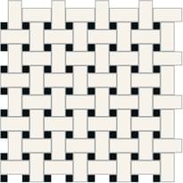 Плитка Winckelmans Mosaic Special Shapes Basketweave 2 31.4x31.4 см, поверхность матовая