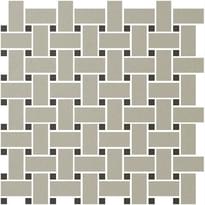 Плитка Winckelmans Mosaic Special Shapes Basketweave 4 31.4x31.4 см, поверхность матовая