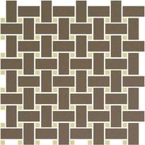 Плитка Winckelmans Mosaic Special Shapes Basketweave 5 31.4x31.4 см, поверхность матовая