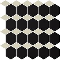 Плитка Winckelmans Mosaic Special Shapes Hex And Diamonds 1 27.5x25.3 см, поверхность матовая