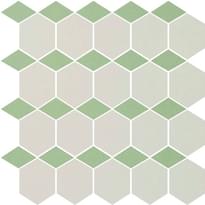 Плитка Winckelmans Mosaic Special Shapes Hex And Diamonds 3 27.5x25.3 см, поверхность матовая