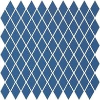 Плитка Winckelmans Mosaic Special Shapes Linear Layout Diamonds Blue Moon Ben 27x27.5 см, поверхность матовая