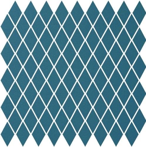 Winckelmans Mosaic Special Shapes Linear Layout Diamonds Dark Blue Bef 27x27.5