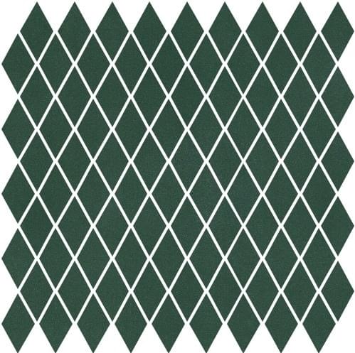 Winckelmans Mosaic Special Shapes Linear Layout Diamonds Dark Green Vef 27x27.5