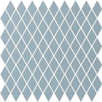 Плитка Winckelmans Mosaic Special Shapes Linear Layout Diamonds Pale Blue Bep 27x27.5 см, поверхность матовая