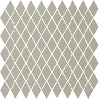 Плитка Winckelmans Mosaic Special Shapes Linear Layout Diamonds Pearl Grey Per 27x27.5 см, поверхность матовая