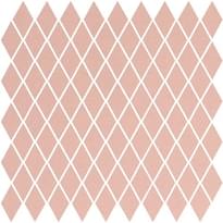 Плитка Winckelmans Mosaic Special Shapes Linear Layout Diamonds Pink Rsu 27x27.5 см, поверхность матовая